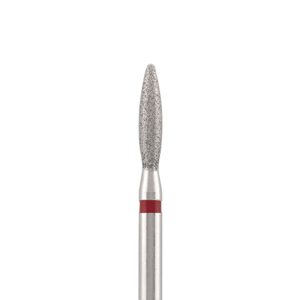 DIVINITY Dimanta frēzes uzgalis Diamond flame bit extra safe red 2.1 mm