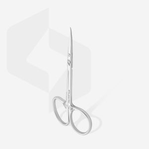 STALEKS EXCLUSIVE Professional cuticle scissors with hook EXCLUSIVE 21 TYPE 1 (magnolia) kutikulas šķēres