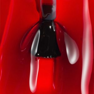 DARK Vitrage Top 01, 6 ml sarkans vitrāžas tops bez lipīga slāņa