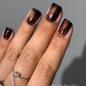 DARK Vitrage Top 03, 6 ml brūns vitrāžas tops bez lipīga slāņa