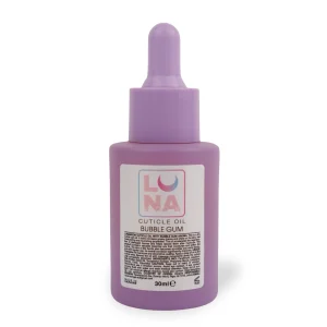 Lunamoon Cuticle oil BUBBLE GUM 30 ml, kutikulas eļļa