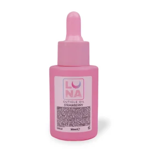 Lunamoon Cuticle oil STRAWBERRY 30 ml, kutikulas eļļa