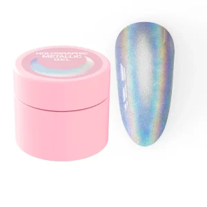 Lunamoon HOLOGRAPHIC METALLIC GEL 5ml, hologrāfiski metāliska gēla krāsa