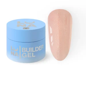 Lunamoon SHIMMER GEL 1, 30 ml gēls nagu modelēšanai