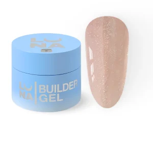 Lunamoon SHIMMER GEL 3, 15 ml gēls nagu modelēšanai
