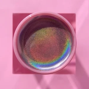 Lunamoon HOLOGRAPHIC METALLIC GEL 5ml, hologrāfiski metāliska gēla krāsa