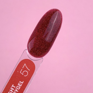 Lunamoon Light Acrygel 57, 13 ml akrigēls pudelītē - atstarojošs