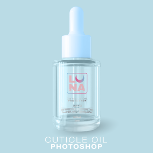 Lunamoon Dry Cuticle Oil MELON, Photoshop effect, sausā kutikulas eļļa 30 ml (melone)