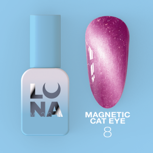 Lunamoon gēllaka Color Magnetic Cat Eye 8, 8 ml