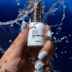 Saute Nails Tops, Water Top - Step 1 + Step 2