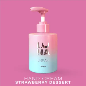 Lunamoon Hand Cream Roku krēms Strawberry Dessert 300 ml